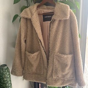Steve Madden fluffy jacket!!